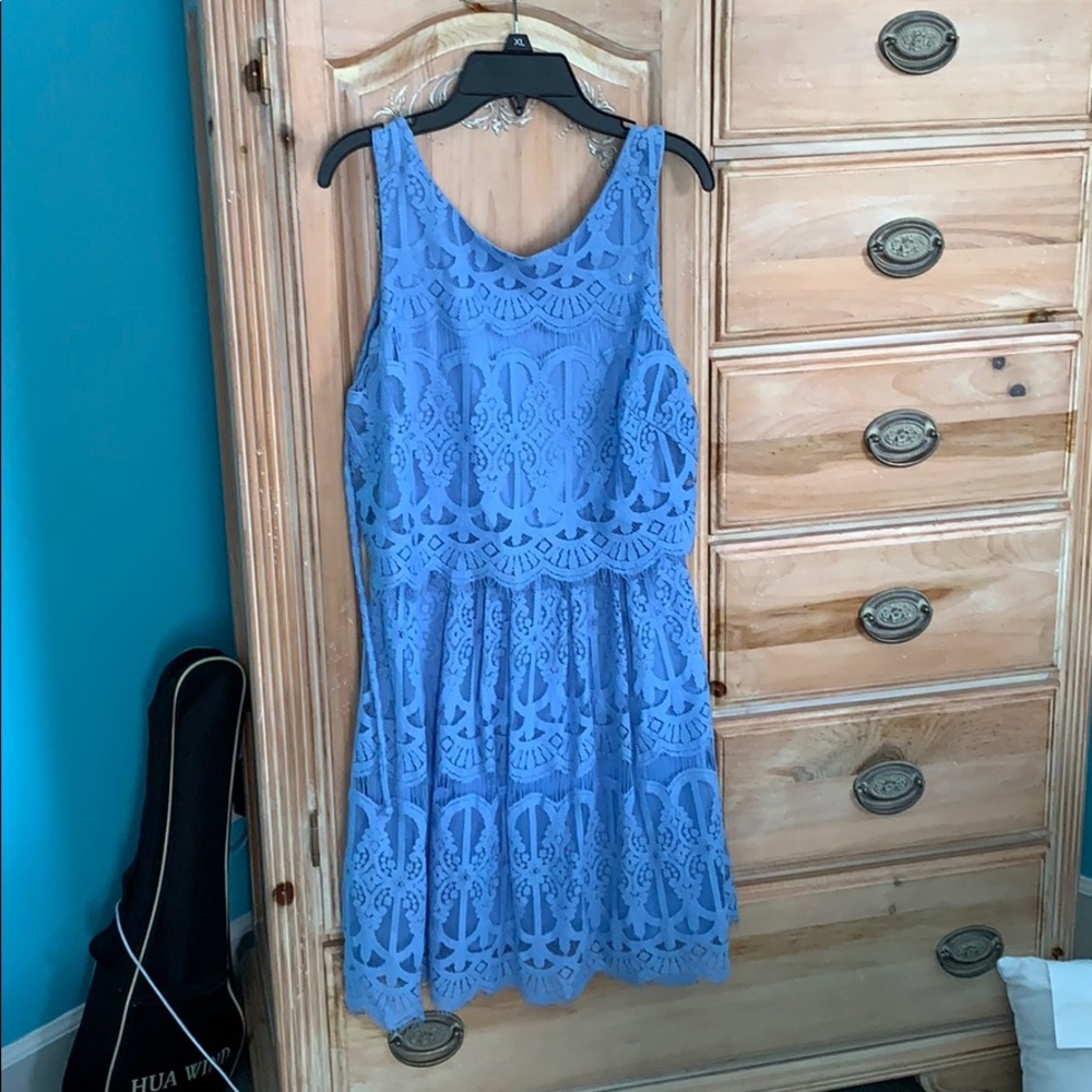 Purple dress